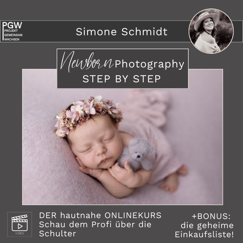 PRODUKTBILD - Newbornphotography Step-by-step